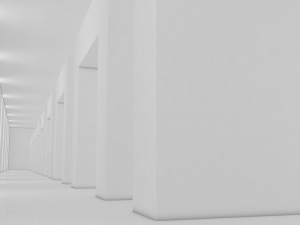 Sci Fi Warehouse 3D Model