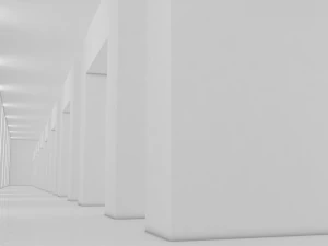 Sci Fi Warehouse 3D Model