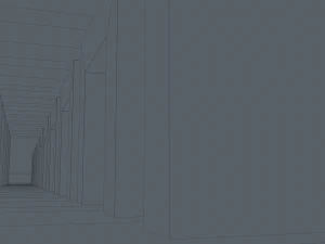 Sci Fi Warehouse 3D Model
