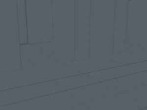 Sci Fi Warehouse 3D Model