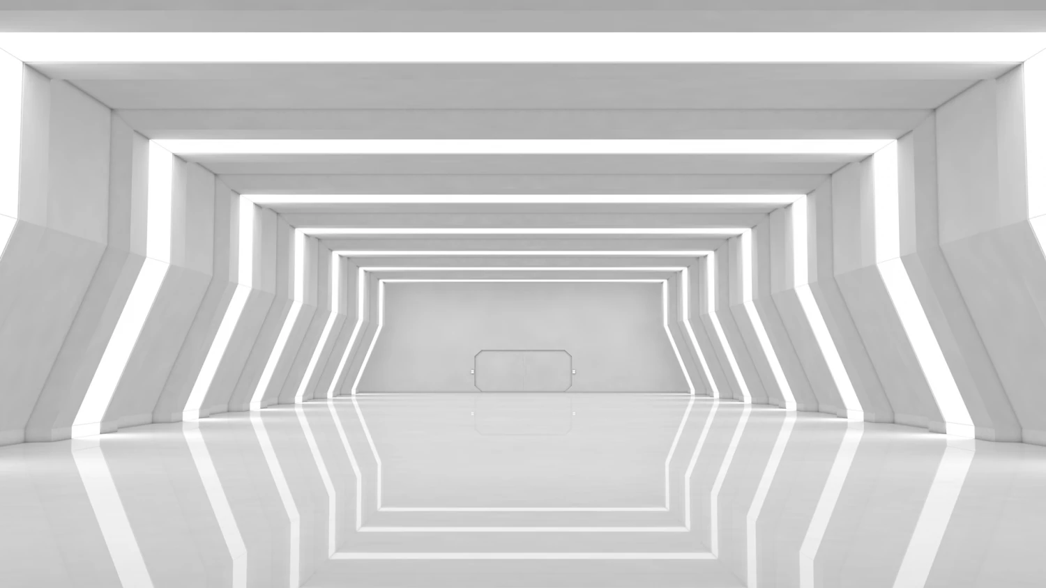 Sci Fi Warehouse 3D Model .c4d .max .obj .3ds .fbx .stl .blend 