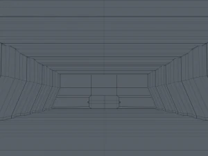 Sci Fi Warehouse 3D Model