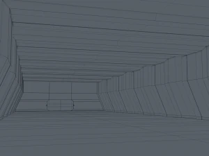 Sci Fi Warehouse 3D Model