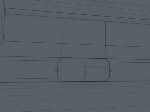 Sci Fi Warehouse 3D Model