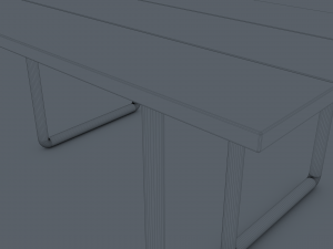 Park Bench 3D Модель