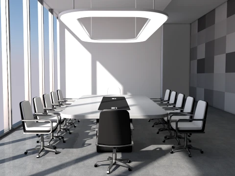 Meeting Room 3D Model