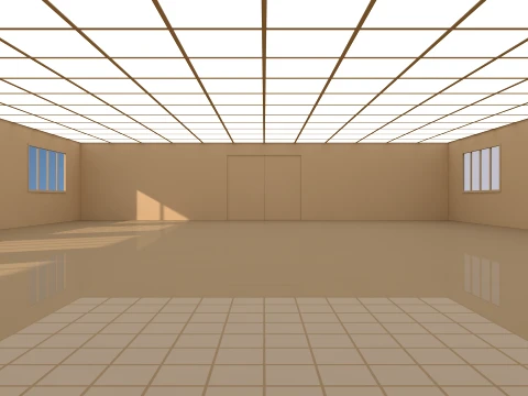 Low Poly Interior 3D Модель