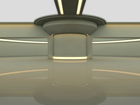Modern Room 3D Modell