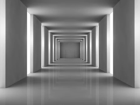 Sci Fi Corridor 3D Model