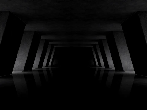 Tunnel di fantascienza Modello 3D