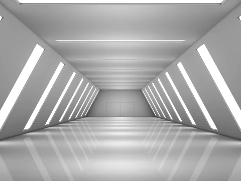 Sala della fantascienza Modello 3D