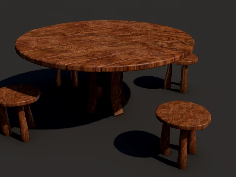 Siedzenia uliczne Model 3D