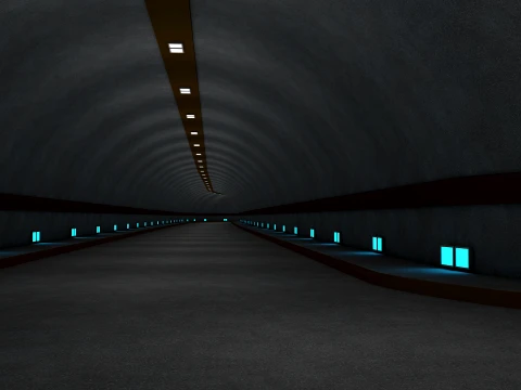 Tunnel Modello 3D