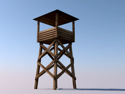 Torre de Vigia Modelo 3D