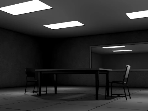 Verh&ouml;rraum 3D Modell