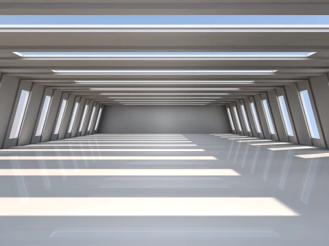 현대 빈 홀 3D 모델
