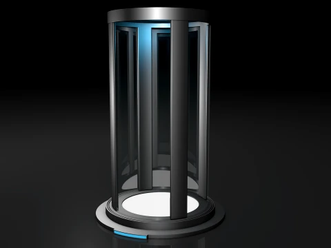 액체 인큐베이터 3D 모델