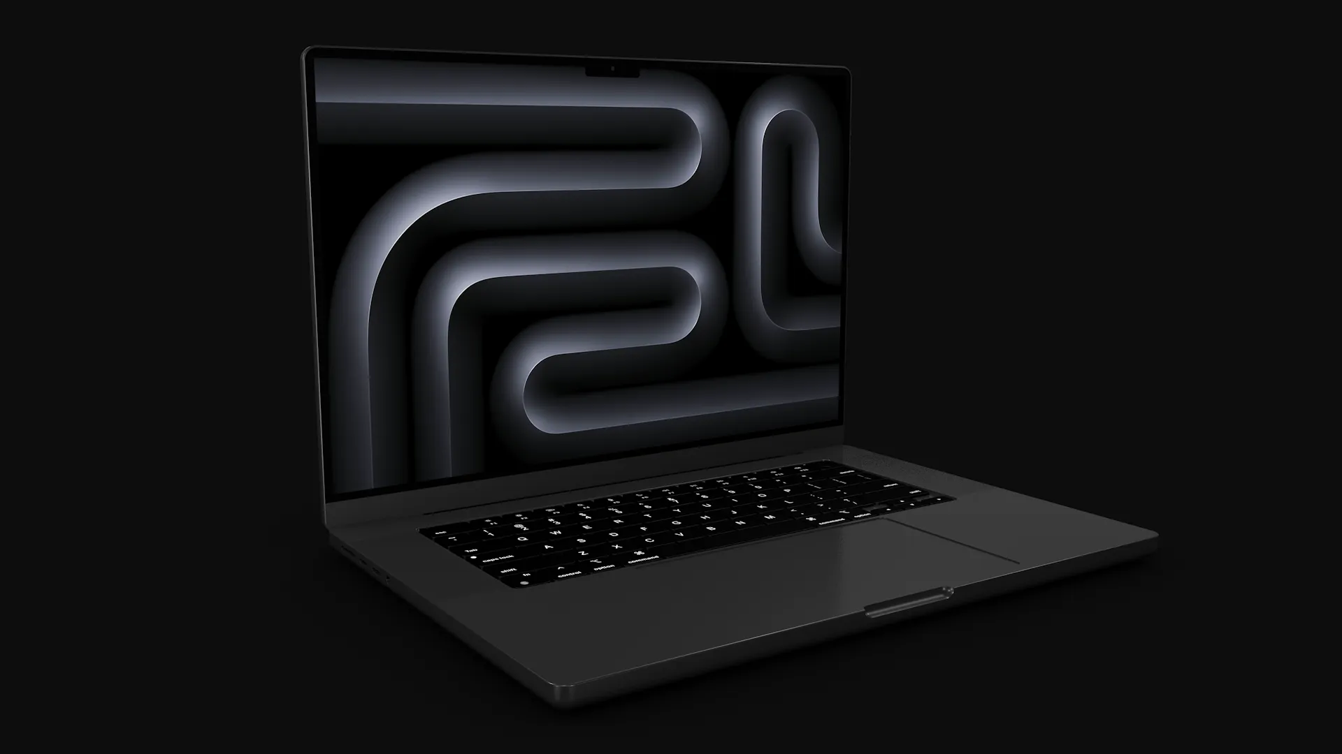 MacBook Pro M4 3D Model .c4d .max .obj .3ds .fbx .stl .blend