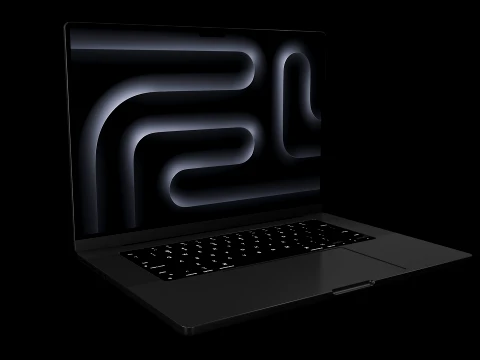 MacBooka Pro M4 Model 3D