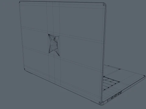 MacBook Pro M4 3D Model