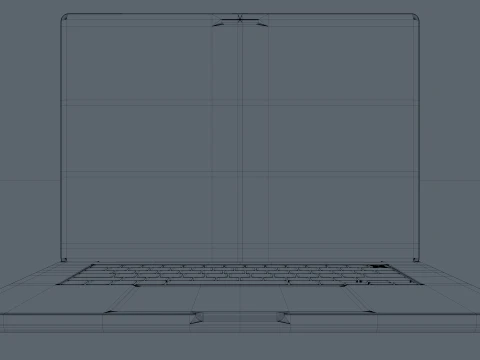 MacBook Pro M4 3D Model
