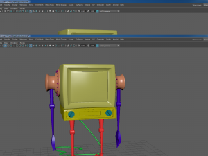 tv robot 3D Model