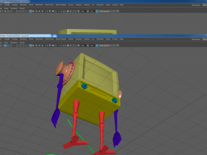 tv robot 3D Модель