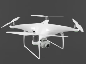 dji phantom 4 pro 3D Модель
