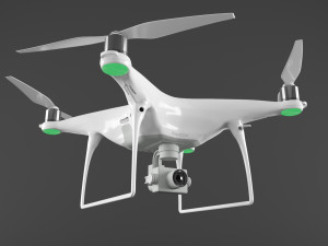 dji phantom 4 pro 3D Model