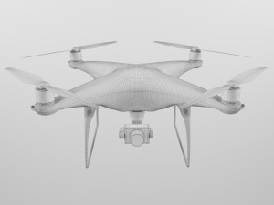 dji phantom 4 pro 3D Model