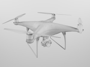 dji phantom 4 pro 3D Model