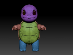 squirtle Modelo 3D