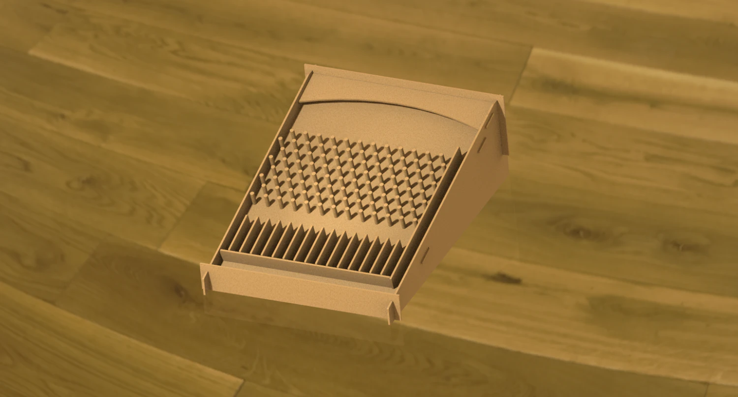 chinese traditional pinball 3D Model .c4d .max .obj .3ds .fbx .stl .blend