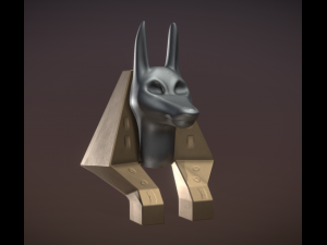 anubis 3D Model