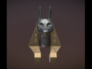 anubis 3D Model