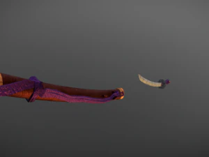 katana low 3D Model