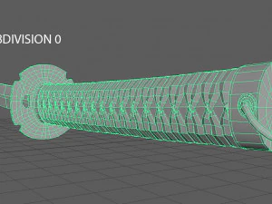 katana low 3D Model