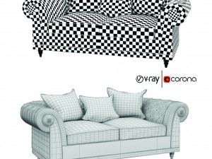 classic sofa 3D Модель