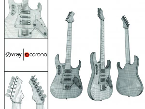 guitar 3D Model