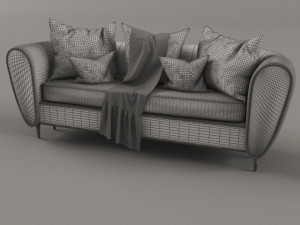sofa Modèle 3D