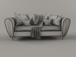 sofa Modèle 3D