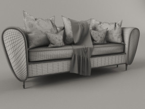 sofa Modèle 3D