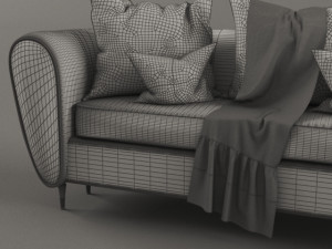 sofa Modèle 3D