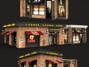 stores 02 3D 모델