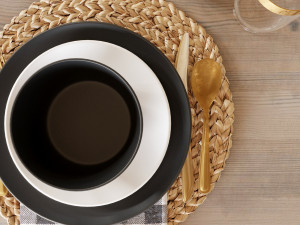 black tableware 3D-Modell