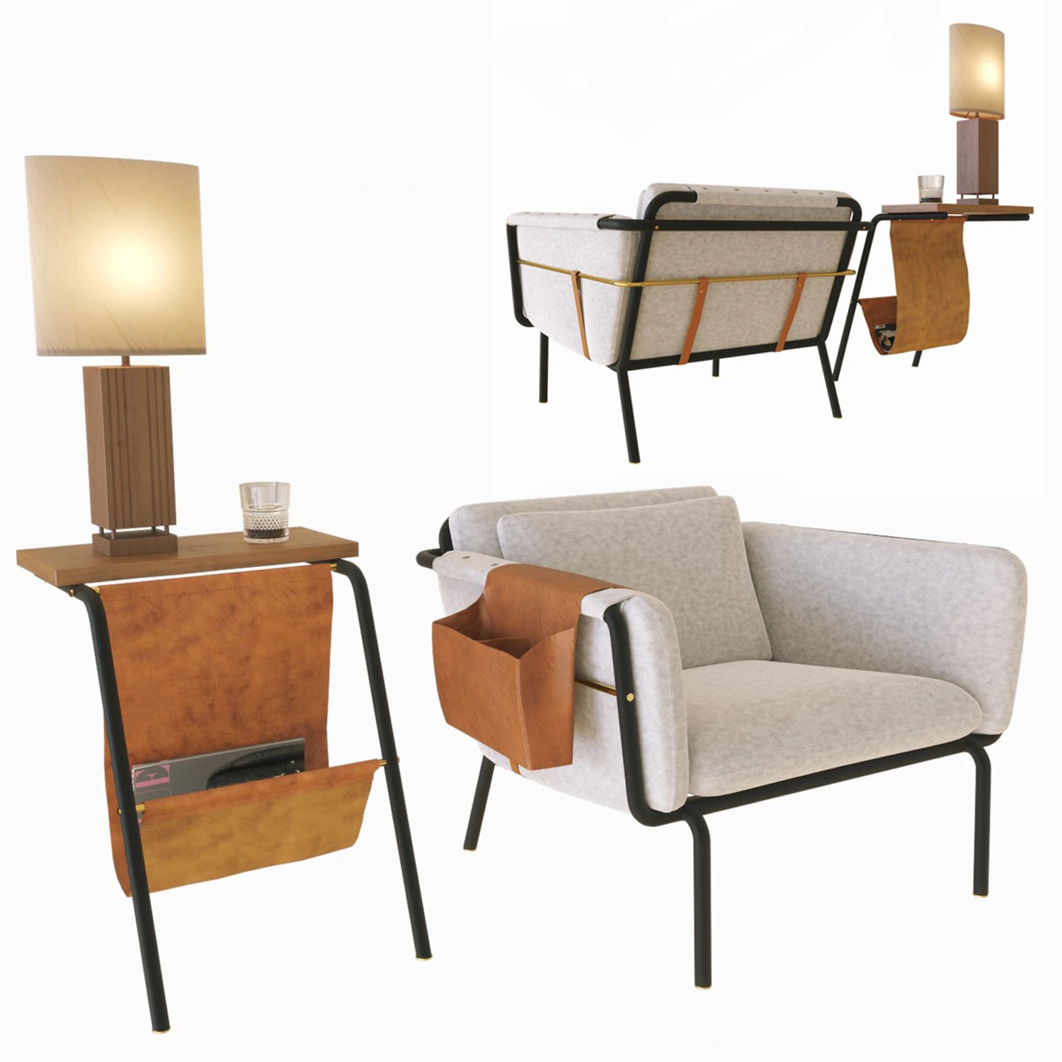 stellar works valet 3D Model .c4d .max .obj .3ds .fbx .stl .blend 