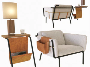 तारकीय वैलेट काम करता है 3D मॉडल