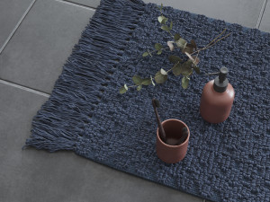 JYSK Tomelilla Bath Mat model Model 3D