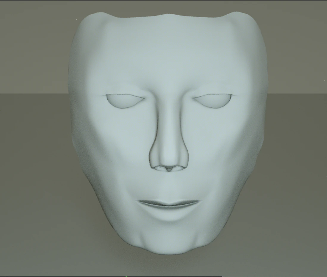 head mask 3D Model .c4d .max .obj .3ds .fbx .stl .blend