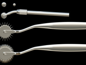 lowpoly wartenberg wheel 3D 모델